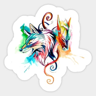 Wolfs Sticker